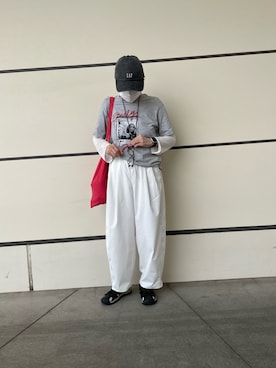 「studio CLIP（スタディオクリップ）のアイテム」を使った、ゆりさん（レディース・154cm）の春コーディネート