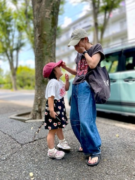 「アイテム（照明）」を使った、ゆりさん（レディース・154cm）の夏コーディネート