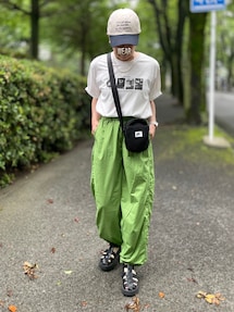 niko and（ニコアンド）の「【Chill Pants】ドライチル