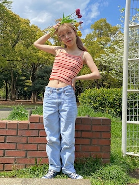 ももち・×・さん（レディース・157cm）の夏コーディネート