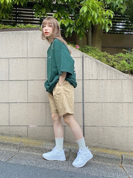 「AKIII CLASSIC（アキクラシック）のアイテム」を使った、ももち・×・さん（レディース・157cm）の秋コーディネート