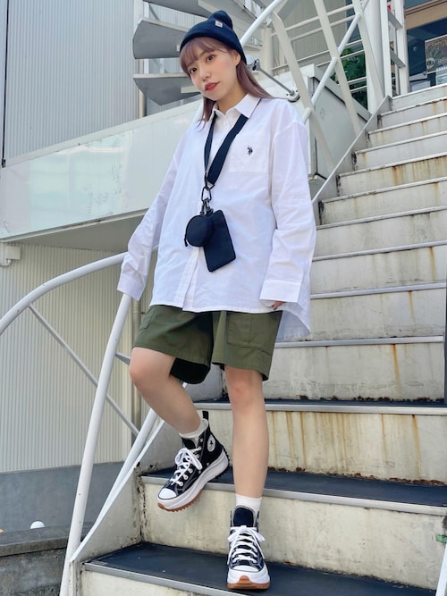 ももち Wego Staff Carharttのニットキャップ ビーニーを使ったコーディネート Wear