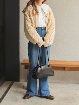 ももち・×・さん（レディース・157cm）の冬コーディネート