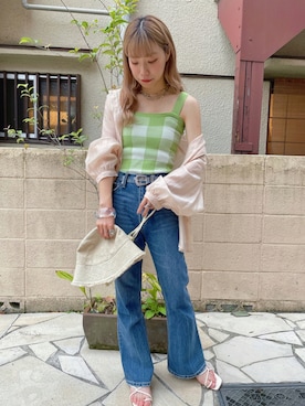 ももち・×・さん（レディース・157cm）の夏コーディネート