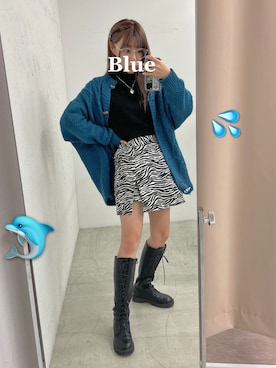 「WC（ダブル シー）のアイテム」を使った、ももち・×・さん（レディース・157cm）の冬コーディネート