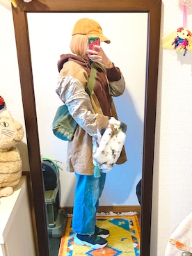 さとこさんです。さん（レディース・165cm）の冬コーディネート