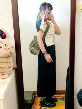 「アイテム（その他シューズ）」を使った、さとこさんです。さん（レディース・165cm・30代）の秋コーディネート