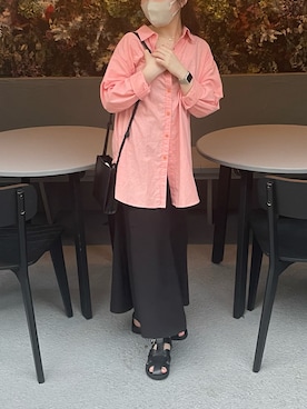 「BASE（ベース）のアイテム」を使った、ayakaさん（レディース・159cm）の夏コーディネート