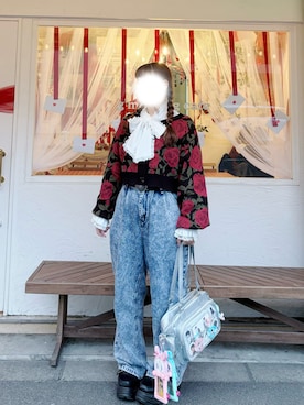 👁💜さん（レディース・160cm）の春コーディネート