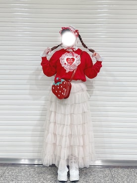 👁💜さん（レディース・160cm）の冬コーディネート