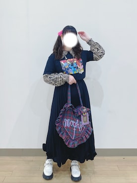「アイテム（その他シューズ）」を使った、👁💜さん（レディース・160cm）の秋コーディネート