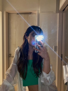 𝐌𝐈𝐒𝐀𝐊𝐈さん（レディース・156cm）の夏コーディネート