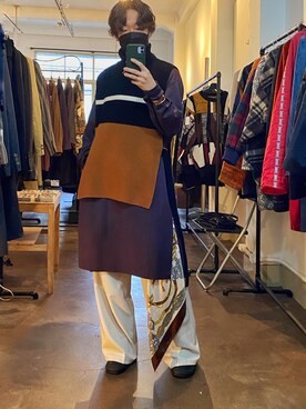 「Lui's（ルイス）のアイテム（スウェット）」を使った、taiseihukuさん（メンズ・168cm）の秋コーディネート