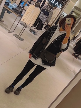 hichama06さん（レディース・159cm）の冬コーディネート