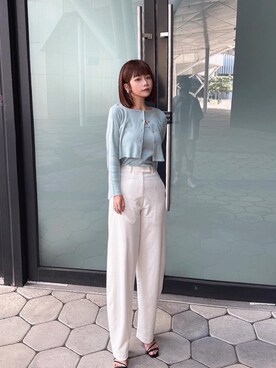 「moussyコーデ」｜綾 リンさん（レディース・166cm）の夏コーディネート