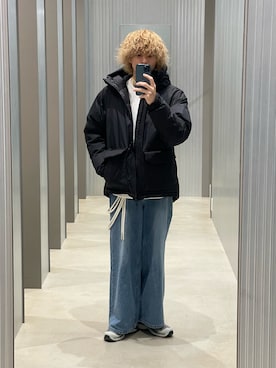 「アイテム（スウェット）」を使った、ダイチさん（メンズ・168cm・20代）の冬コーディネート