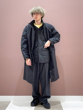 「おでかけコーデ」｜「アイテム（モッズコート）」を使った、ダイチさん（メンズ・168cm）の冬コーディネート