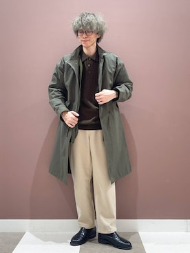 「おでかけコーデ」｜「アイテム（モッズコート）」を使った、ダイチさん（メンズ・168cm）の冬コーディネート