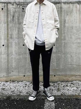 「MR.GENTLEMAN（ミスタージェントルマン）のアイテム（アクセサリー）」を使った、TSUNAさん（メンズ・174cm）の春コーディネート
