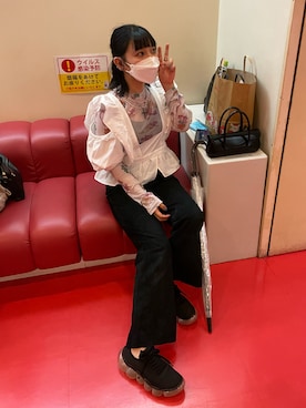 「SIIILON（シーロン）のアイテム」を使った、tonechiさん（レディース・154cm）の秋コーディネート