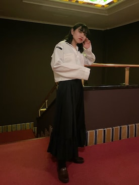 「HARUTA」｜「アイテム（ワンピース/ドレス）」を使った、tonechiさん（レディース・156cm）の春コーディネート