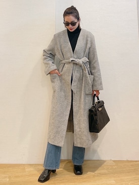 黒木 ナツミ🦋さん(レディース・162cm)の冬コーディネート