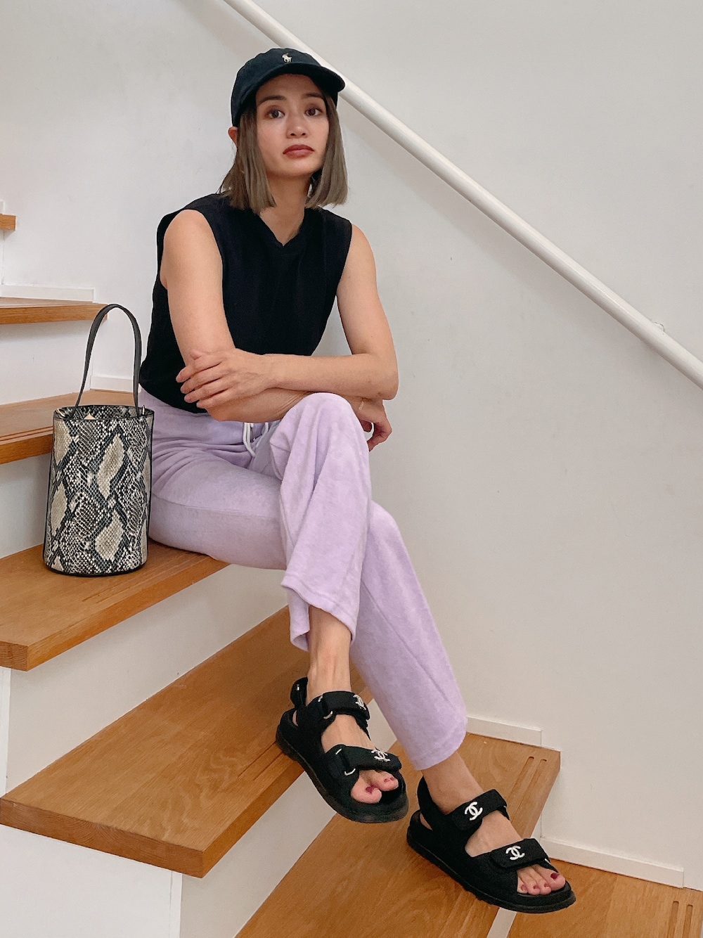 【CHANEL】コーディネートのポイントに◎シャネル サンダル 1714737820_1000.jpg