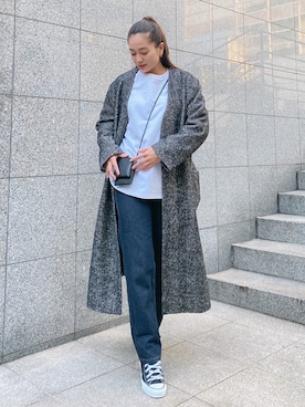 黒木 ナツミ🦋さん(レディース・162cm)の冬コーディネート