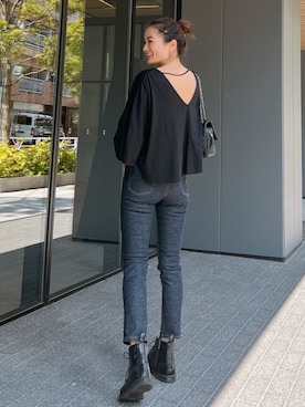 黒木 ナツミ🦋さん（レディース・162cm）の春コーディネート