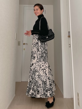 黒木 ナツミ🦋さん（レディース・162cm）の冬コーディネート