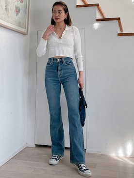 黒木 ナツミ🦋さん（レディース・162cm）の冬コーディネート