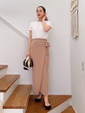 黒木 ナツミ🦋さん(レディース・162cm)の春コーディネート