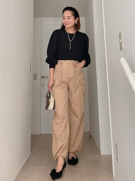 黒木 ナツミ🦋さん（レディース・162cm）の冬コーディネート