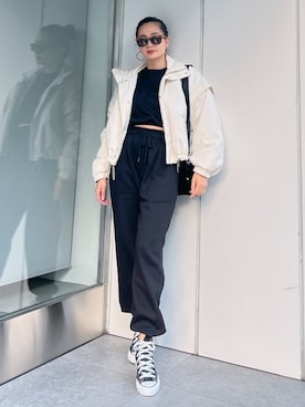 黒木 ナツミ🦋さん（レディース・162cm）の冬コーディネート