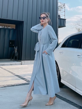 黒木 ナツミ🦋さん（レディース・162cm）の春コーディネート