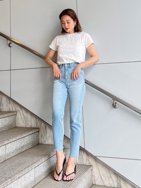 黒木 ナツミ🦋さん（レディース・162cm）の夏コーディネート