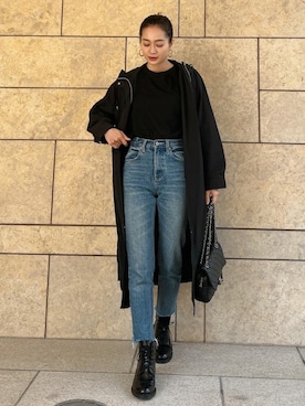 黒木 ナツミ🦋さん（レディース・162cm）の春コーディネート