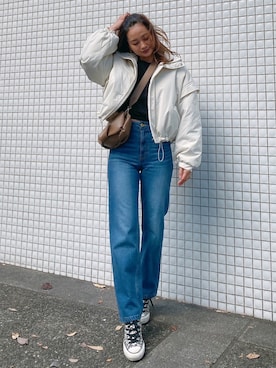 黒木 ナツミ🦋さん（レディース・162cm）の冬コーディネート