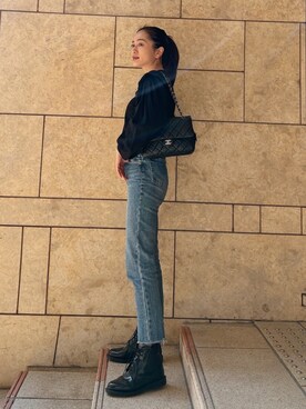 黒木 ナツミ🦋さん（レディース・162cm）の春コーディネート