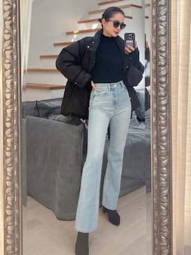 黒木 ナツミ🦋さん(レディース・162cm)の冬コーディネート