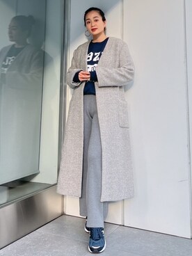 黒木 ナツミ🦋さん（レディース・162cm）の冬コーディネート