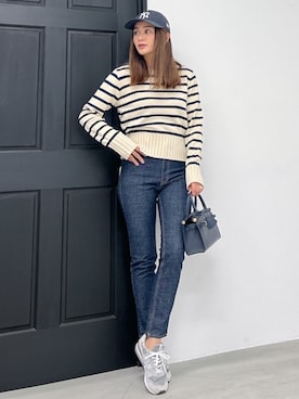 黒木 ナツミ🦋さん（レディース・162cm）の冬コーディネート