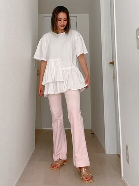 黒木 ナツミ🦋さん（レディース・162cm）の秋コーディネート