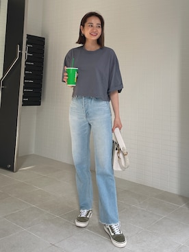 黒木 ナツミ🦋さん（レディース・162cm）の夏コーディネート