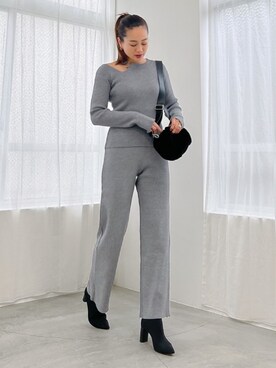 黒木 ナツミ🦋さん(レディース・162cm)の冬コーディネート