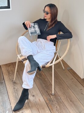 黒木 ナツミ🦋さん(レディース・162cm)の冬コーディネート