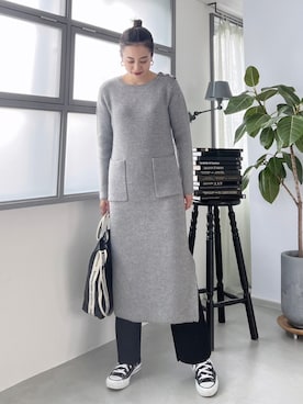 黒木 ナツミ🦋さん(レディース・162cm)の秋コーディネート