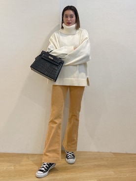 黒木 ナツミ🦋さん（レディース・162cm）の冬コーディネート