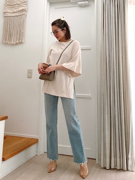 黒木 ナツミ🦋さん（レディース・162cm）の春コーディネート