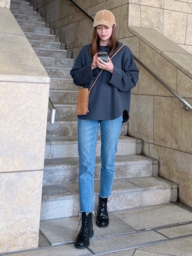 黒木 ナツミ🦋さん（レディース・162cm）の春コーディネート